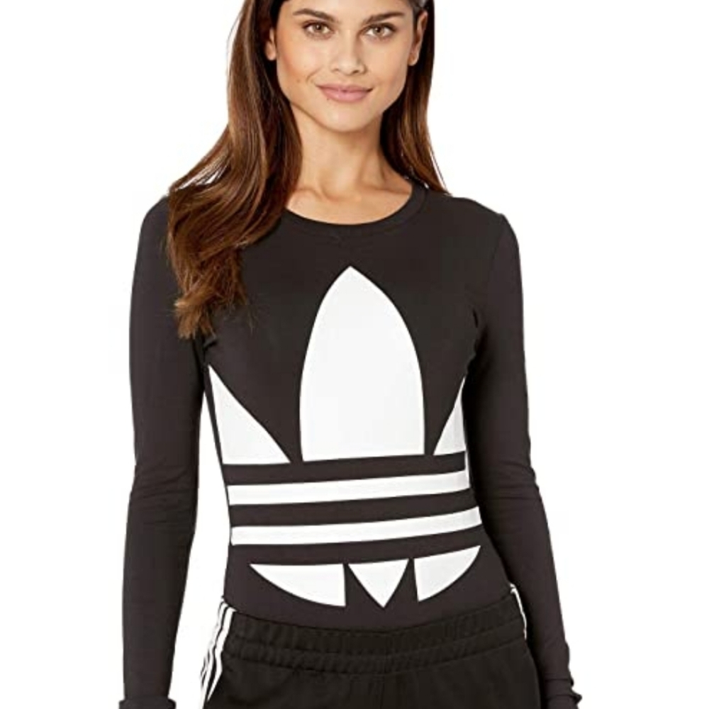 BNWT Adidas Large Logo Bodysuit size S